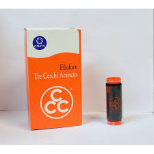 Spagnolette Tre Cerchi Arancione conf.5 pz