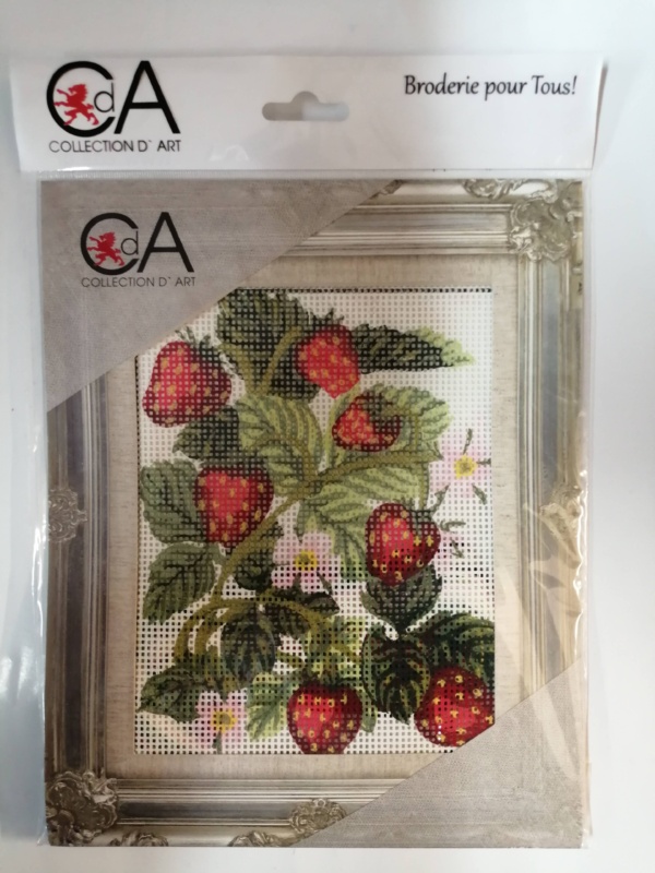Collection d’art ricamo per tutti immagine prestampata di fragole