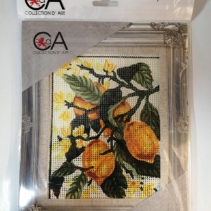 Collection d’art ricamo per tutti immagine prestampata di limoni