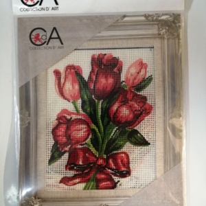 Collection d’art ricamo per tutti immagine prestampata di Tulipani
