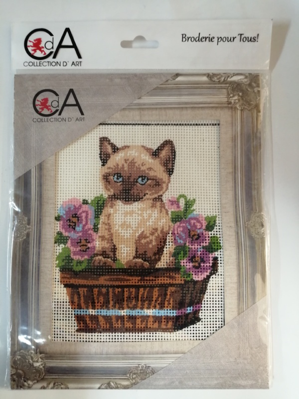 Collection d’art ricamo per tutti immagine prestampata Cagnolino