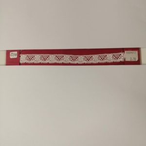 Merletto Valencienne 100% cotone art. 127/a colore Bianco