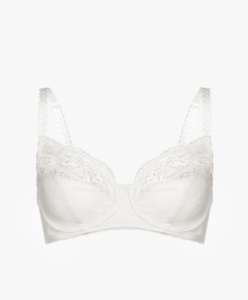 Reggiseno con ferretto Lovable Exuberance in pizzo bianco, lingerie elegante e comoda