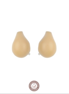 alt= "coppe in silicone, colore nudo, coppa A"